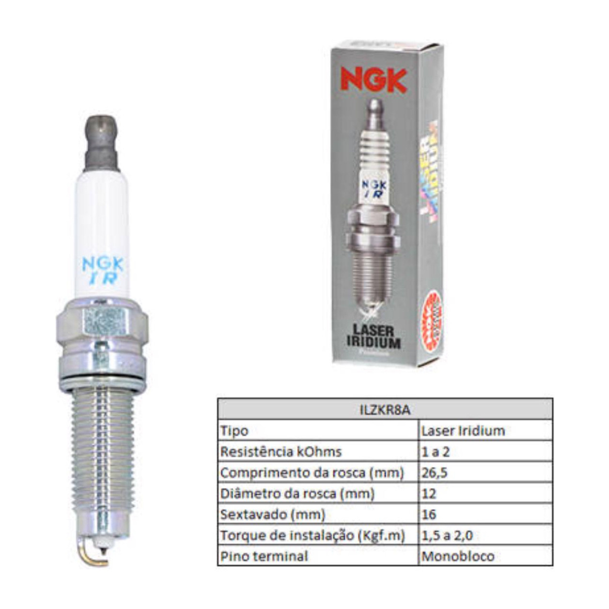 Jogo Velas Iridium Ngk Dodge Journey 3.6 V6 2014 2016 Nova - Imagem 5