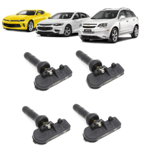 Kit 4 Sensores TPMS Chevrolet Camaro Captiva Malibu  25920615 Novo