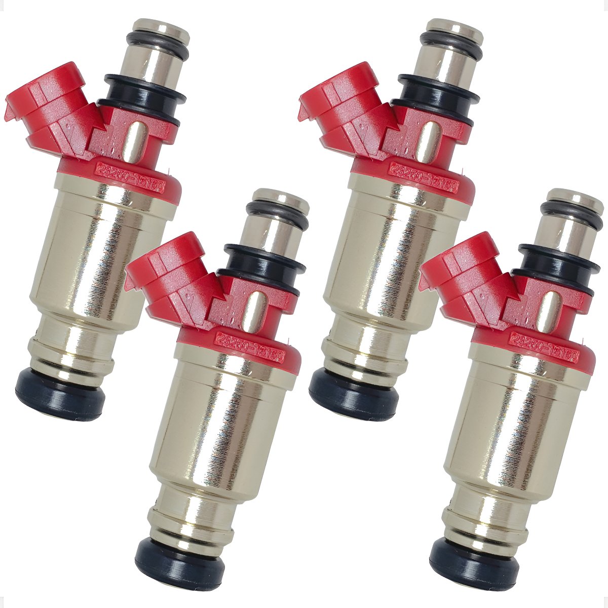 Kit 4 Bico Injetor Toyota Corolla 1995 1996 1997 1998 1999 2000 2001 2002 2325016160 Novo - Imagem 7