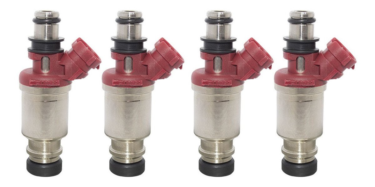 Kit 4 Bico Injetor Toyota Corolla 1995 1996 1997 1998 1999 2000 2001 2002 2325016160 Novo - Imagem 8