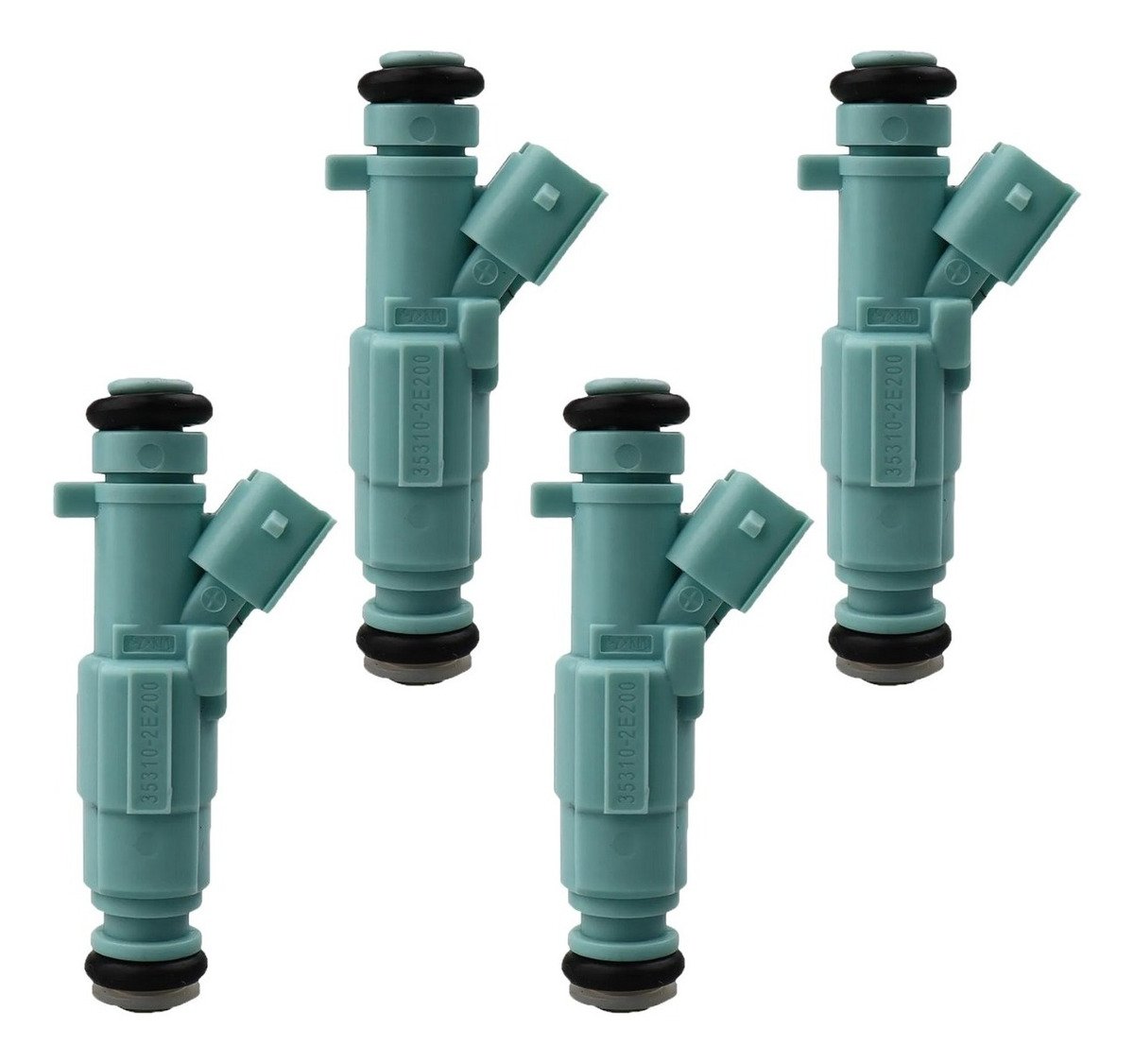 Kit 4 Bico injetor Kia Sportage Hyndai Ix35 353102E200 2011 2012 2013 2014 2015 2016 2017 Original - Imagem 9