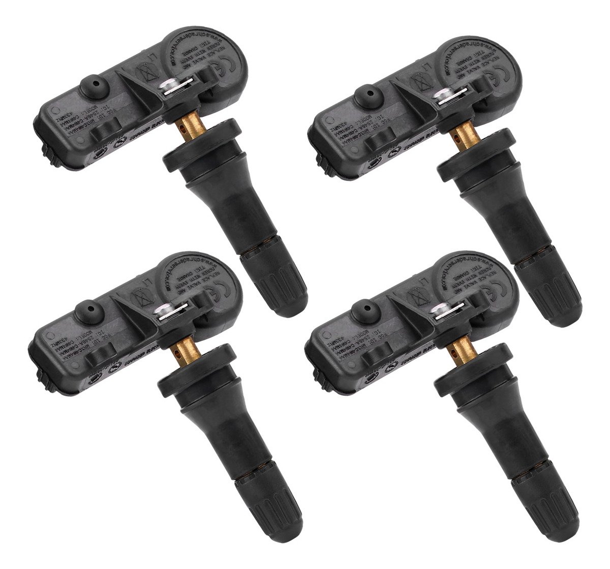 Kit 4 sensores TPMS 56029398AB Fiat Freemont Dodge Journey RAM Challenger Changer Durango Grand Caravan RAM 1500 2500 3500 - Imagem 2