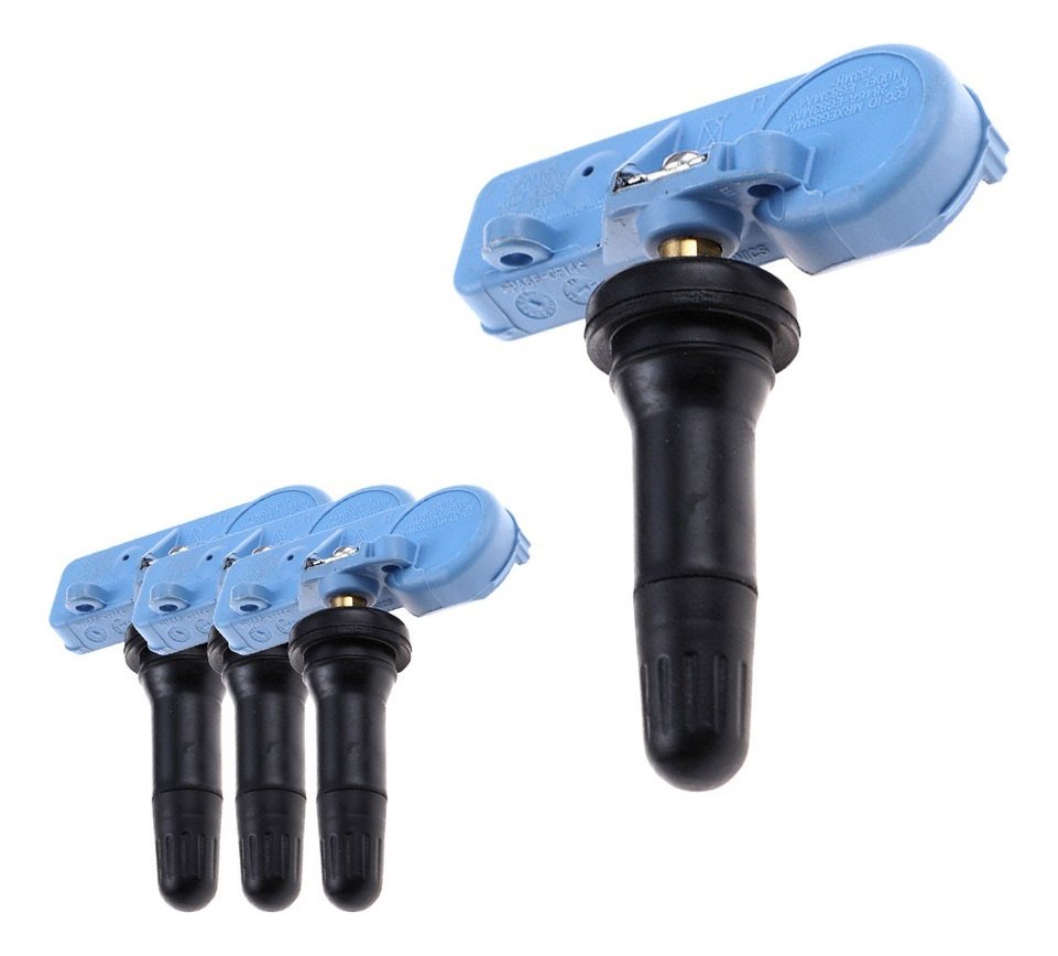 Kit 4 Sensores TPMS Chevrolet Malibu Onix Cruze Prisma Cobalt S10 Trailblazer 13581561 - Imagem 2