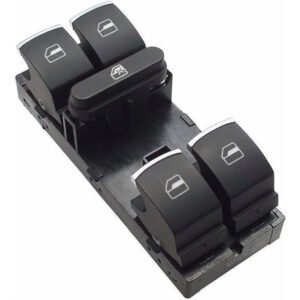 Botão Interruptor Vidro Elétrico Jetta Passat Amarok Cromado