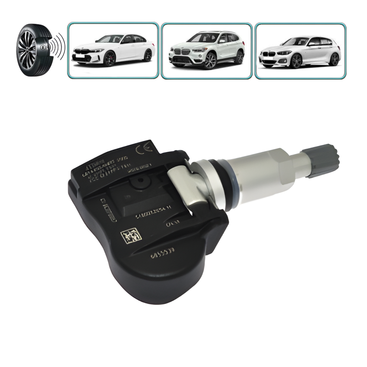 Sensor Pressão Pneu Tpms 6855539 BMW F30 F31 F34 X1 F20 F21 Mini Cooper 2010 2019 Novo