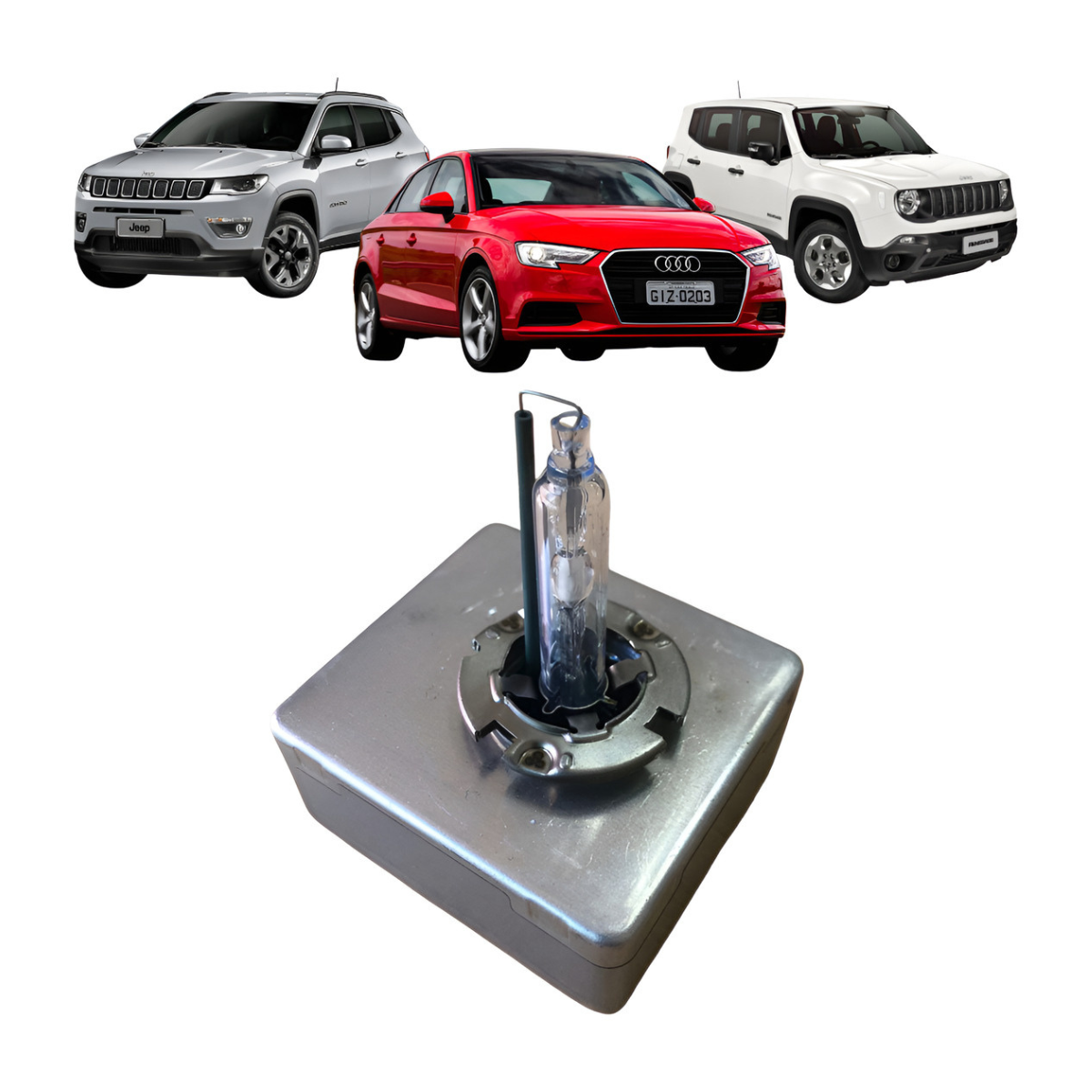 Lampada D5s 9285410171 Audi A3 A4 Q3 Q5 Chevrolet Equinox Jeep Renegade Compass Novo - Imagem 3