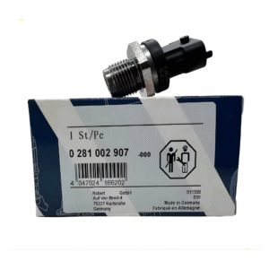 Alternative view of Sensor De Pressão Flauta Rail Bosch 0281002907 Chevrolet Blazer S10 Nissan Frontier Renault Master Volkswagem Delivery Worker Volvo VM 210 260 310 Novo