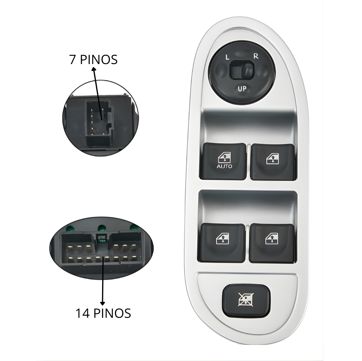 Botão Interruptor 3750310U8160 JAC J3 2010 2011 2012 2013 Novo