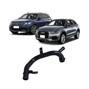Tubo Cano Bomba Água 06J121065F Audi A3 Q3 TT Volkswagen Passat Jetta Tiguan Fusca Eos Novo