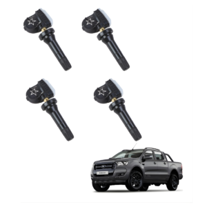 Kit 4 Sensores TPMS EB3T1A180AB AB3T1A150AA Ford Ranger 2016 2017 2018 Novo