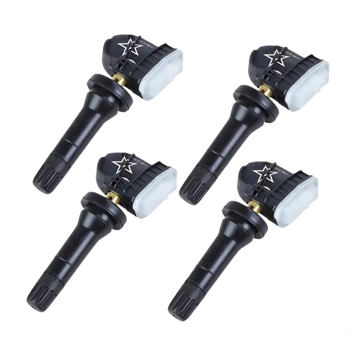 Kit 4 Sensores TPMS EB3T1A180AB AB3T1A150AA Ford Ranger 2016 2017 2018 Novo - Imagem 3