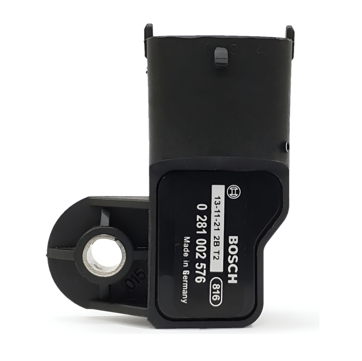 Sensor Pressão Map 0281002576 Ford Cargo 815E 1317E 1517E 2428 2628 2422 2622 1722 Volvo FH12 FH16 Onibus B7R B9L B9S B9R Iveco Novo Stralis 490S39T 740S46T 570S46T 490S46T 380T38 Tector 170E22 260E25 240E25 Eurocargo 450E22 180E22 Vertis Trakker Onibus DAF Caminhoes Volkswagen 8.150E 9.150E 17.250E 23.250E 24.250E 13.170E 15.170E Onibus 9.150 EOD Agrale Caminhoes Onibus Case Tratores AGCO Maxion Tratores Original - Imagem 8